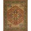 Nourison Living Treasures Area Rug Collection Rust 5 Ft 6 In. X 8 Ft 3 In. Rectangle 99446671813